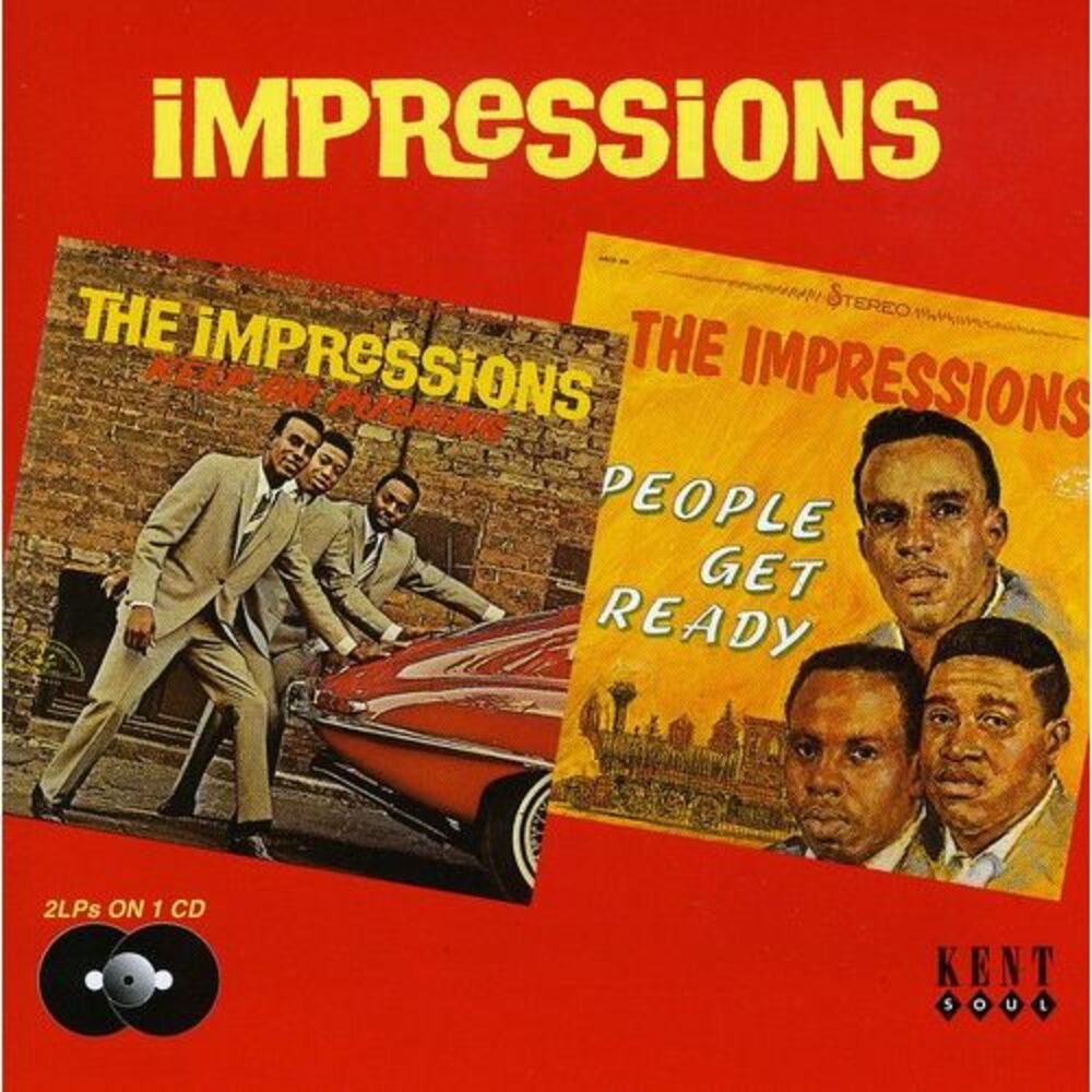 The Impressions - Keep on Pushing / People Get Ready  CD